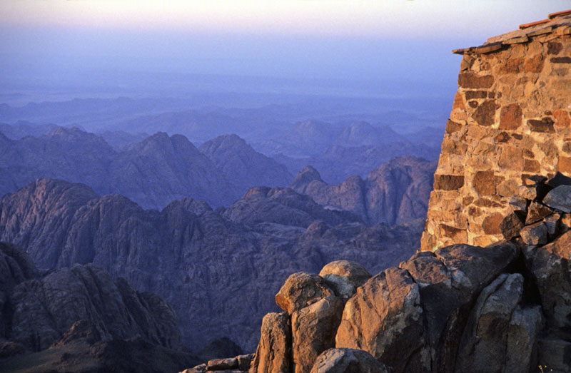 Sunrise from Mount Sinai Egypt