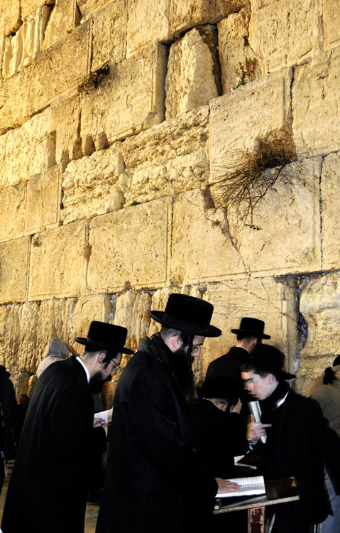 The Western Wall, the Jewish quarter