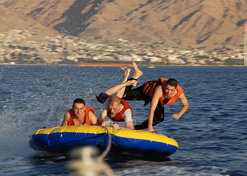 Water sports in the Red Sea
