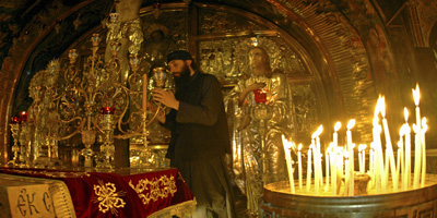 the Church of the Holy Sepulcher: The old city
