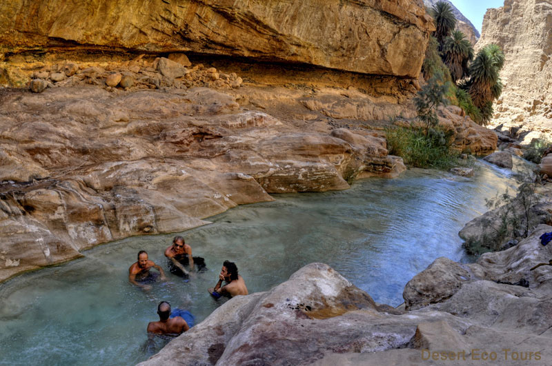 The canyons of the Dead Sea: Jordan