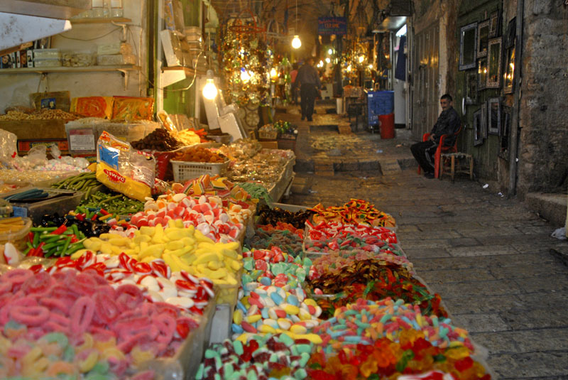 The old city market