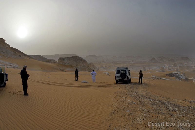 המדבר הלבן הקסום של מצרים